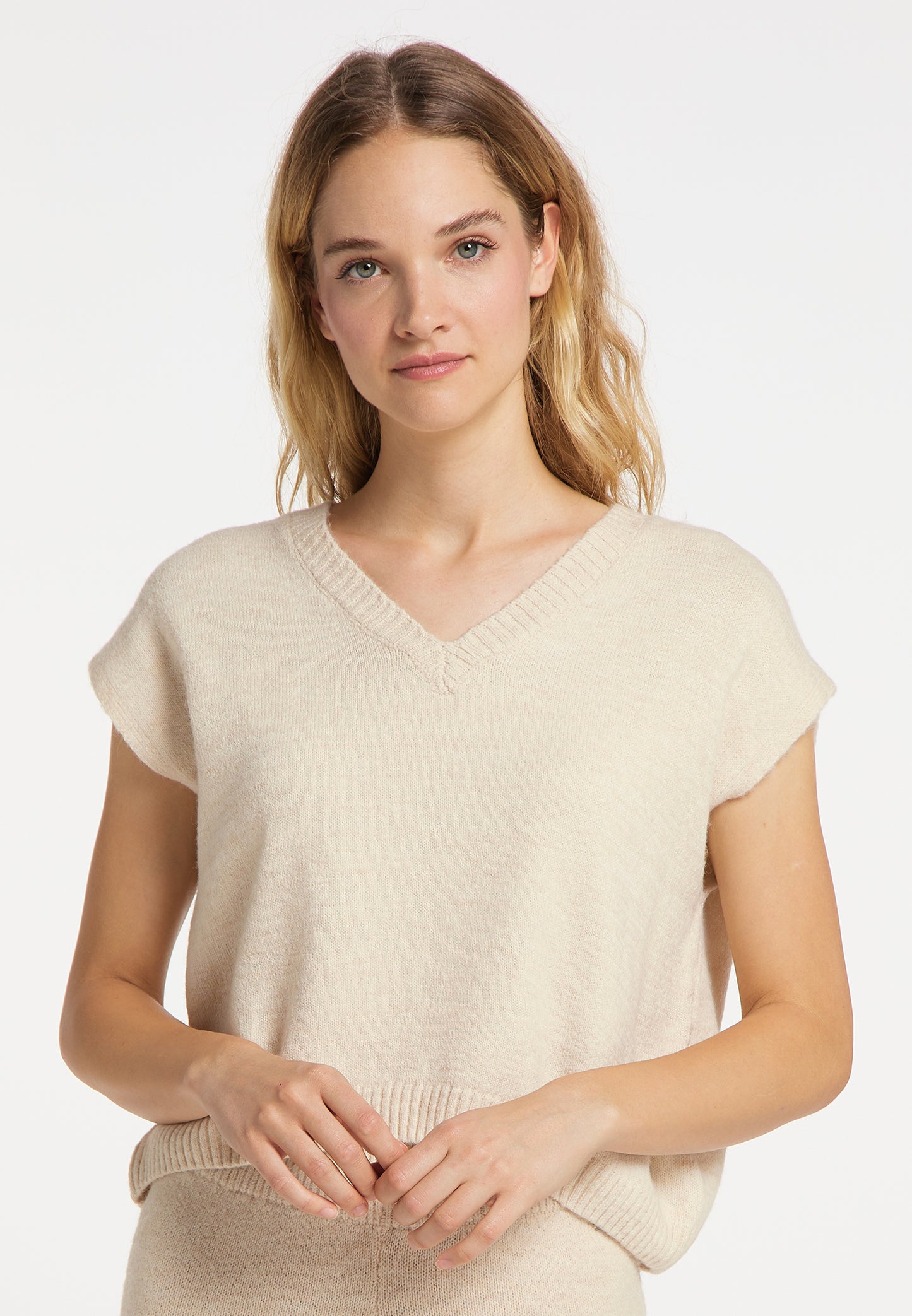 DreiMaster Vintage damska dzianinowa koszula