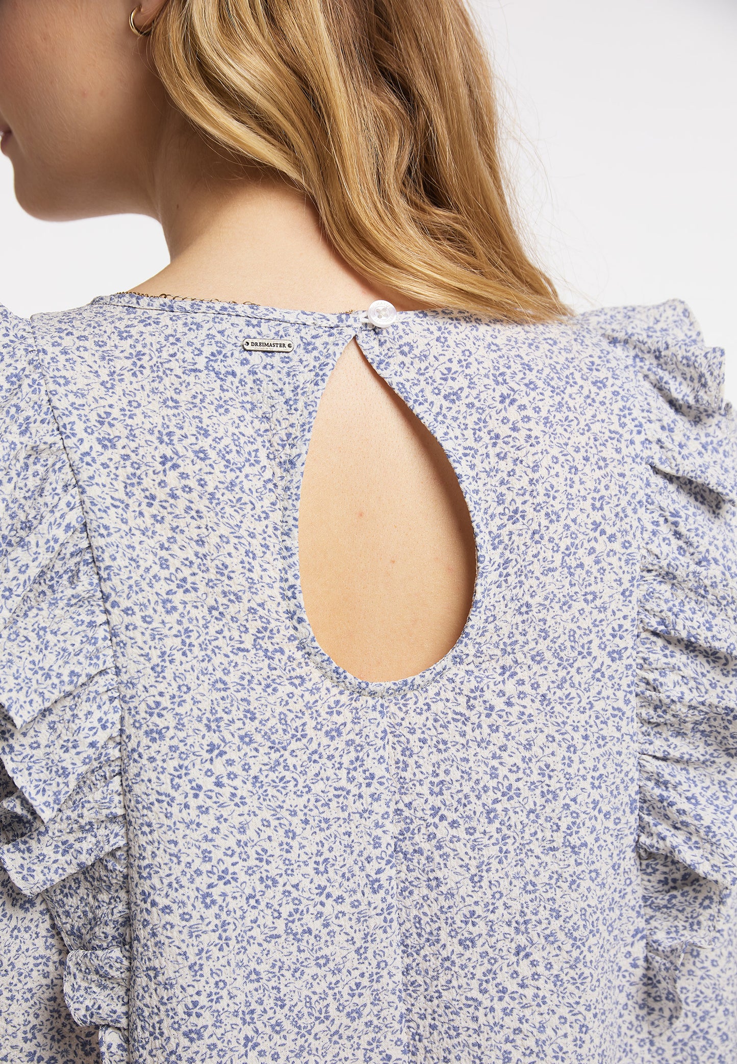 DreiMaster Vintage Damen Bluse Hemd