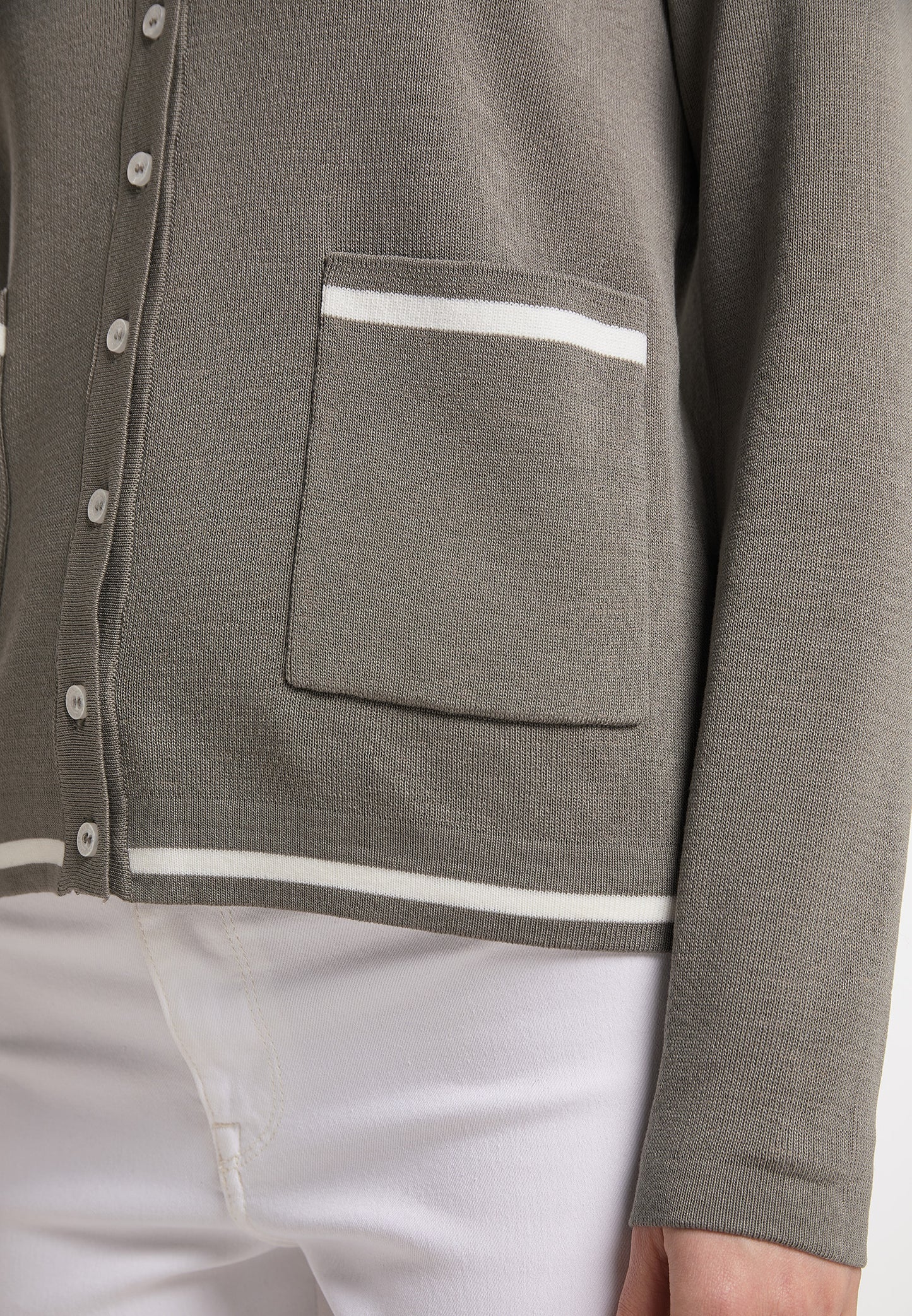 DreiMaster Maritim Damen Cardigan mit Knöpfen