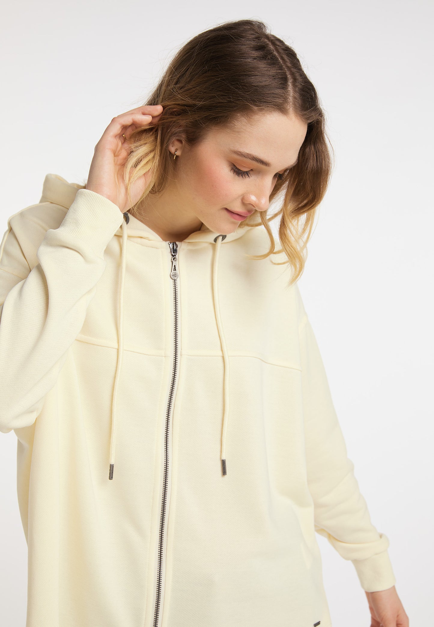 Dreimaster Vintage Women's Oversized Zip Hoodie