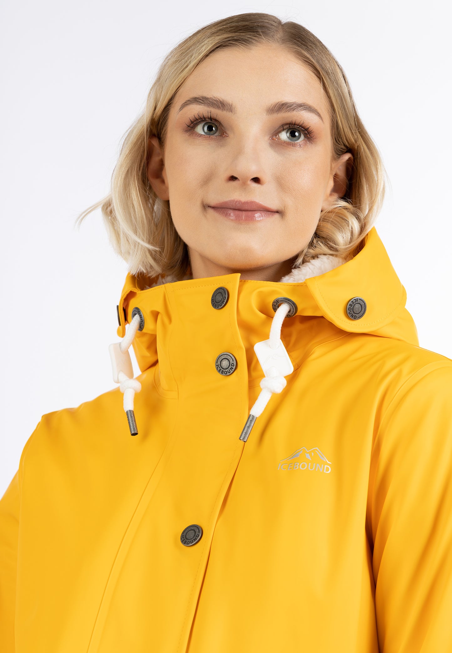 ICEBOUND Women's Raincoat With Teddy Lining