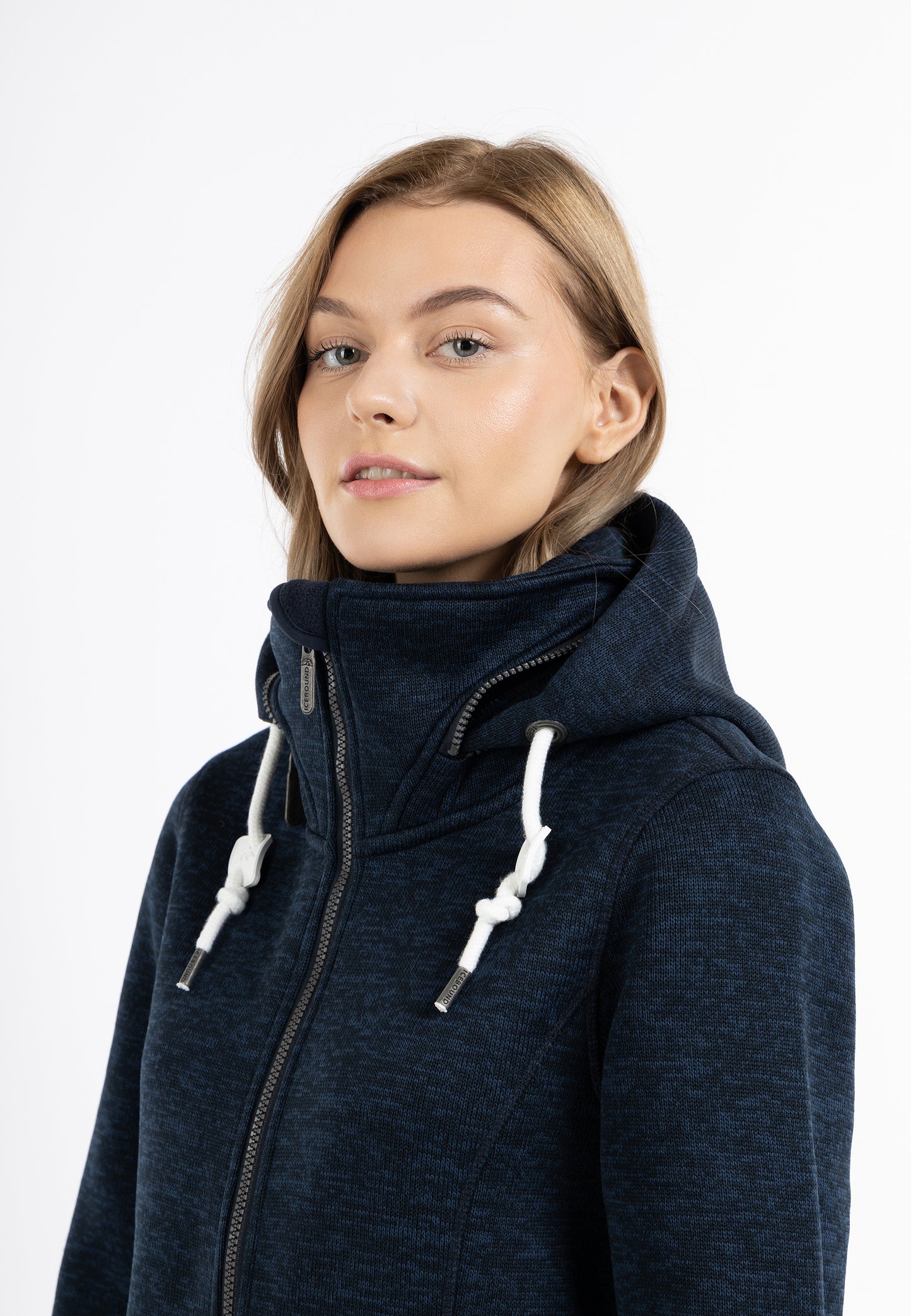ICEBOUND Women's Knit Fleece Coat