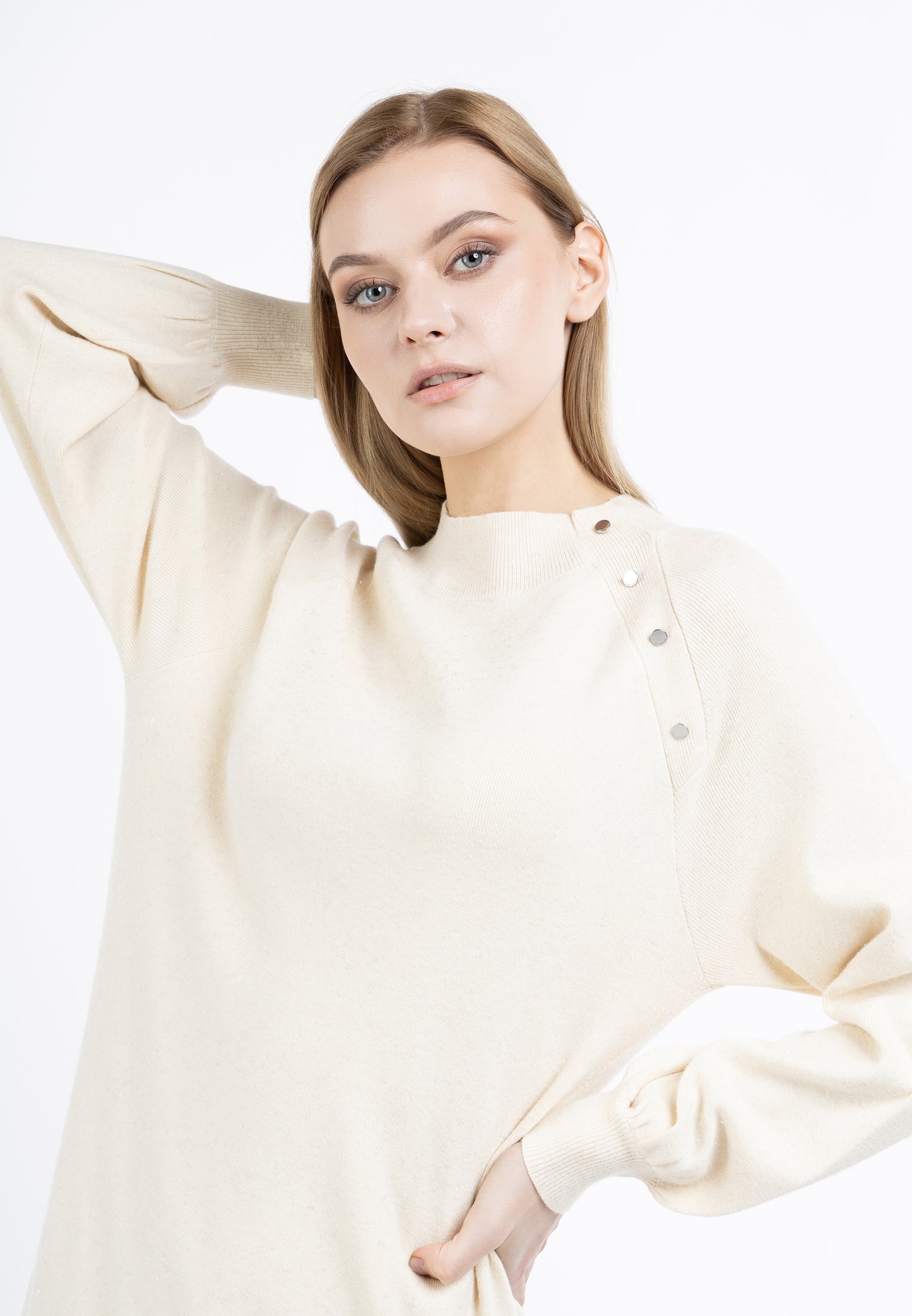 DreiMaster Klassik damska dzianinowa sukienka