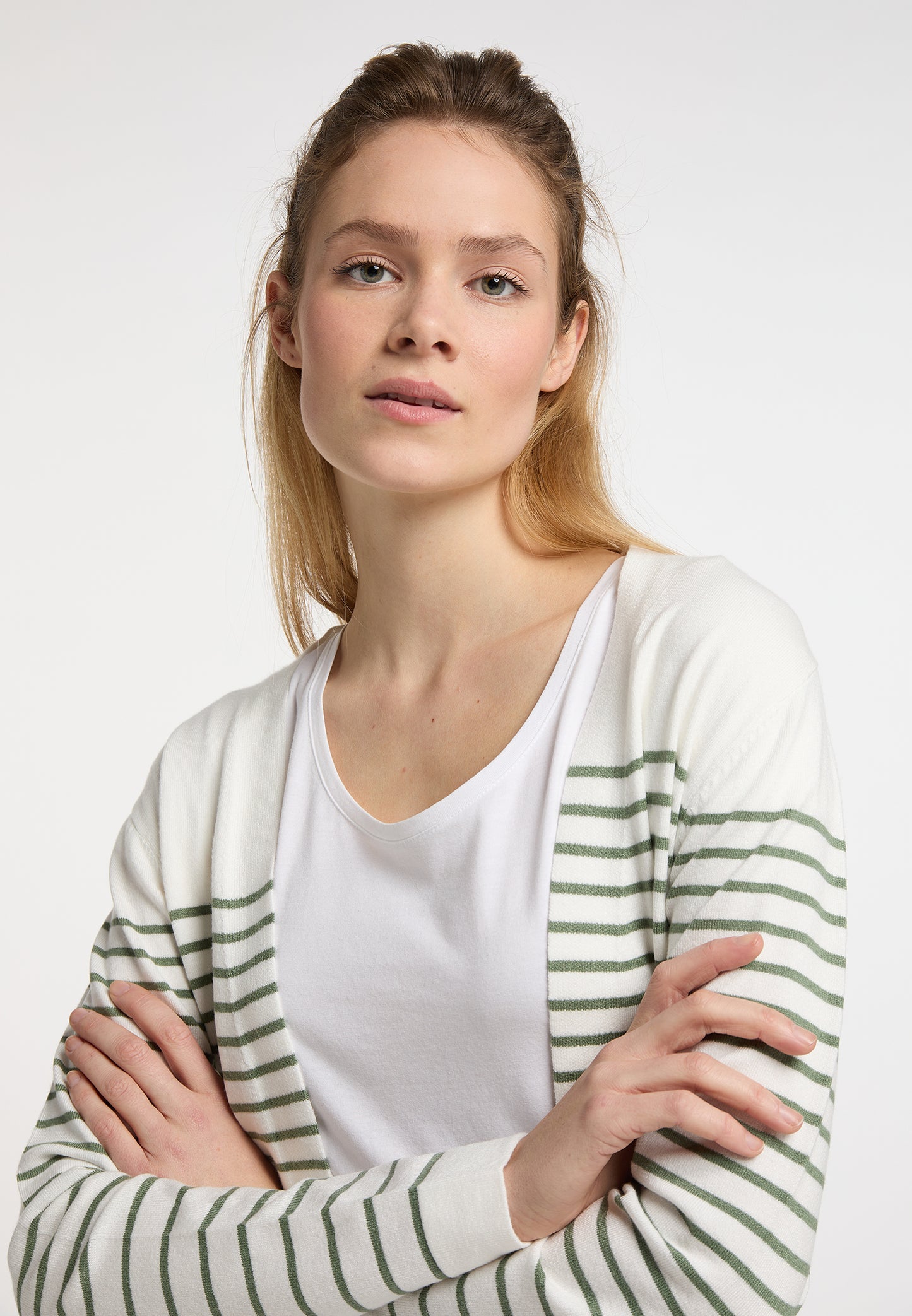 Dreimaster maritimer Damen-Cardigan