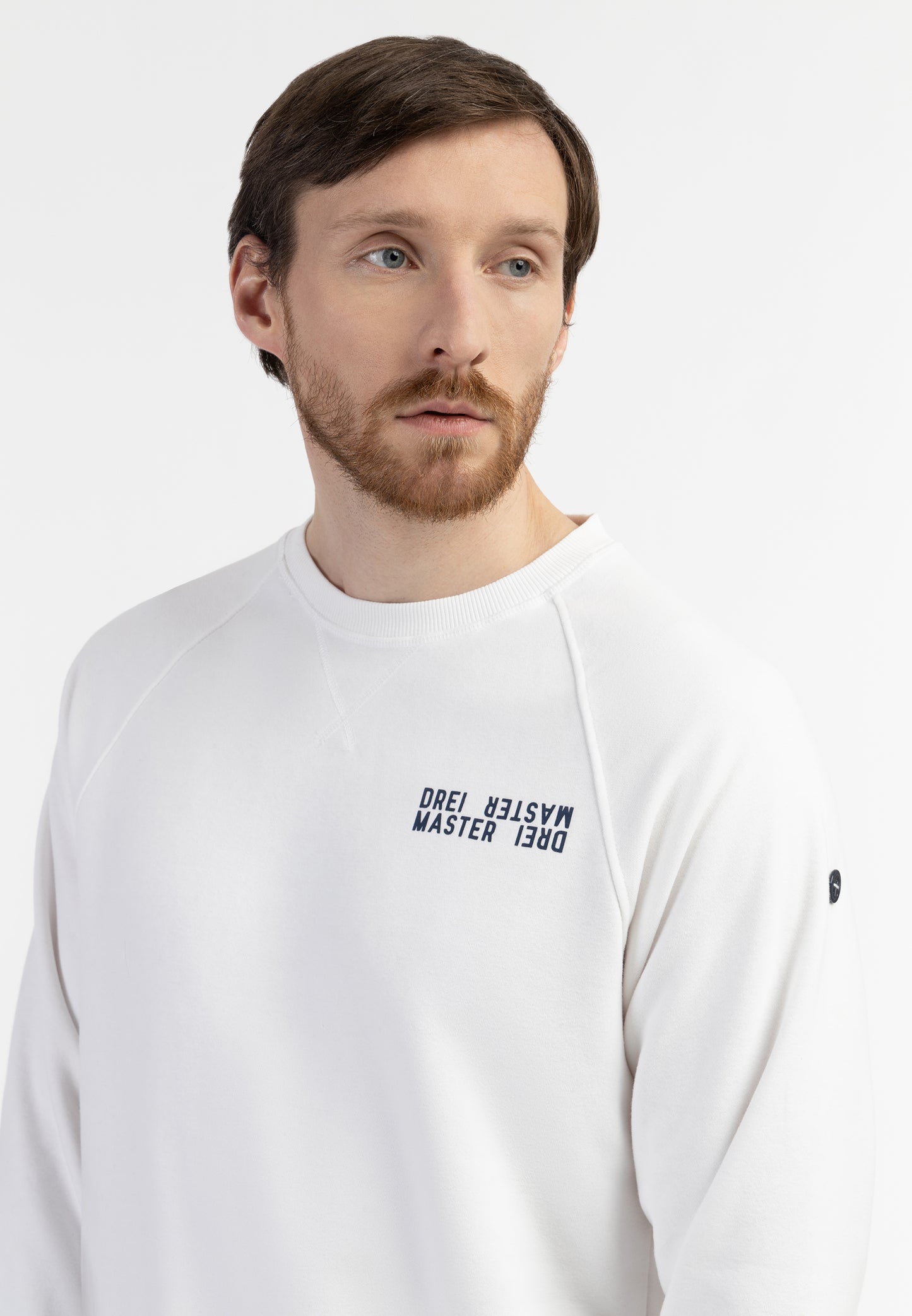 DreiMaster Maritim męska bluza z okrągłym dekoltem