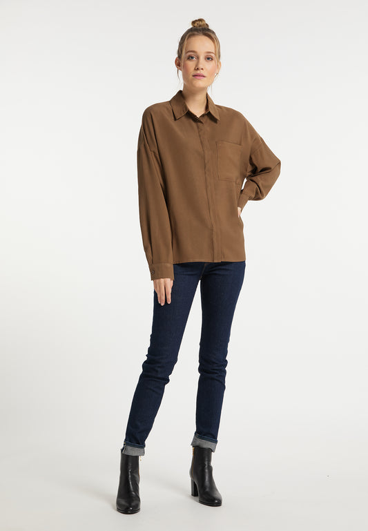 DreiMaster Vintage damska bluzka koszulowa