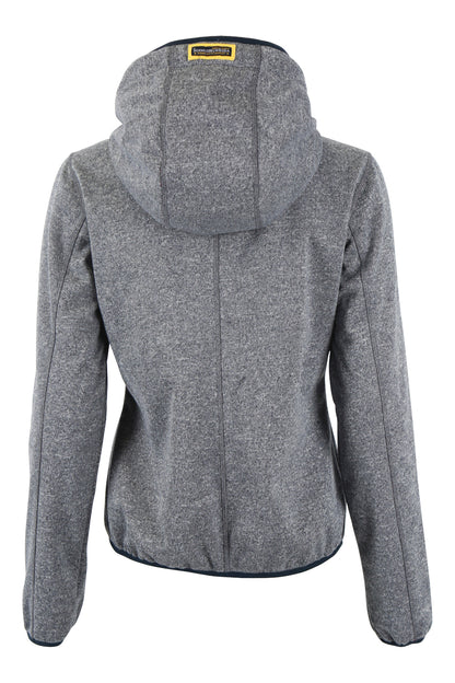 Schmuddelwedda Damen Strickfleece-Funktionsjacke