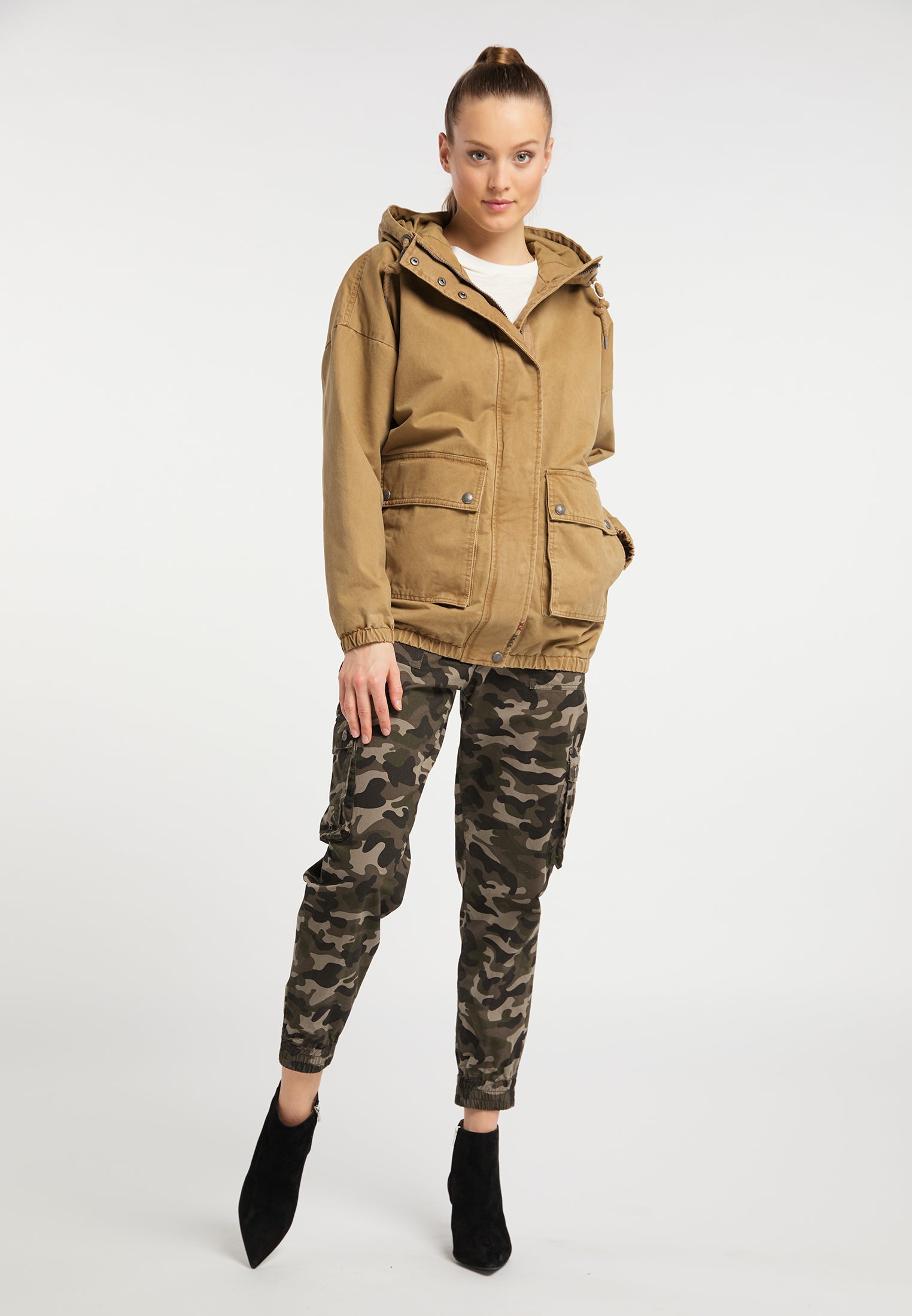 Dreimaster Vintage Damen Übergangsjacke