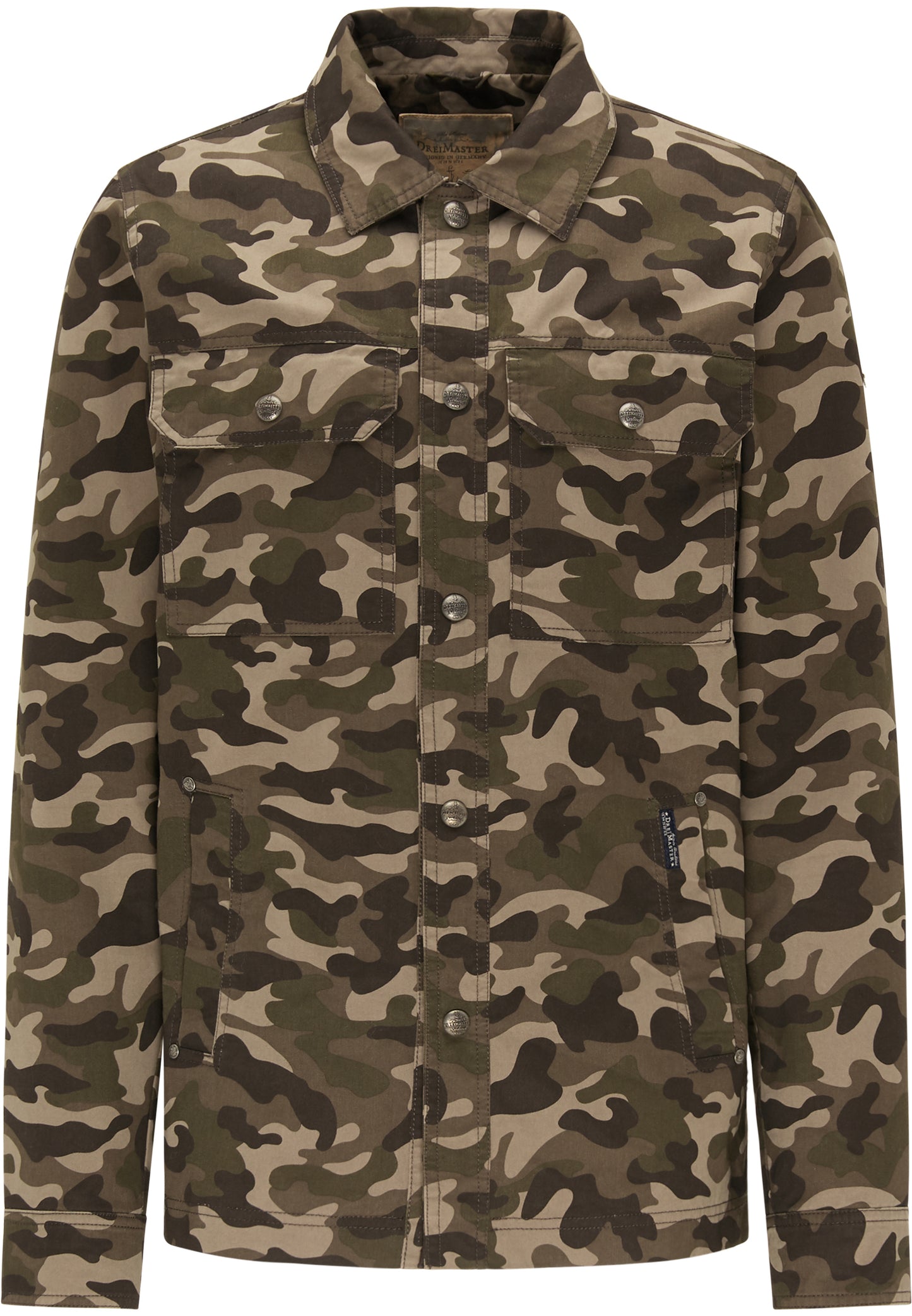 DreiMaster Vintage męska kurtka koszulowa