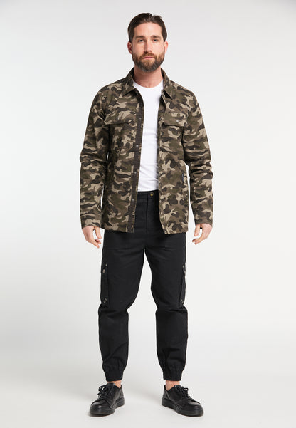 DreiMaster Vintage męska kurtka koszulowa