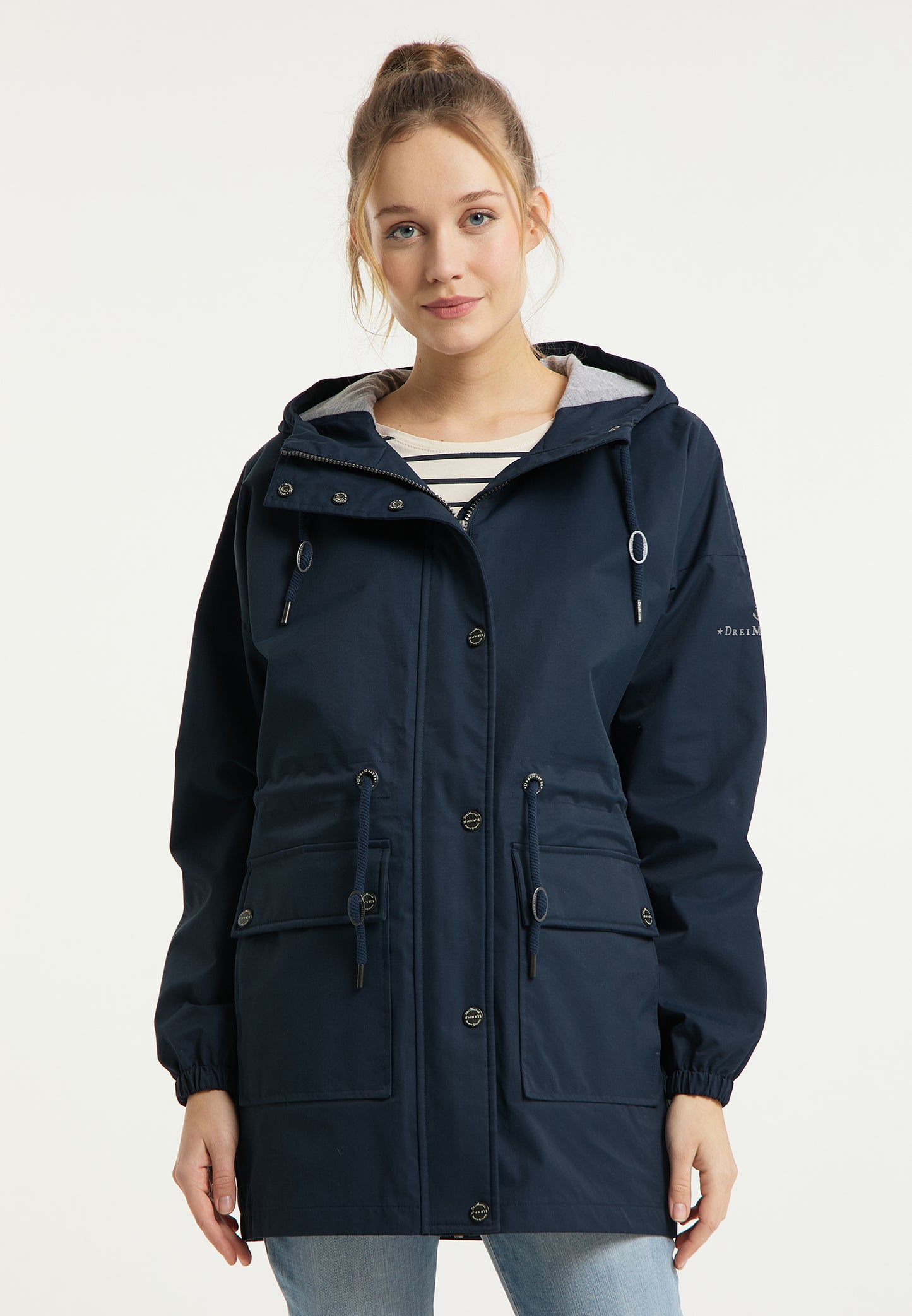 Dreimaster Maritim Women's Rain Parka