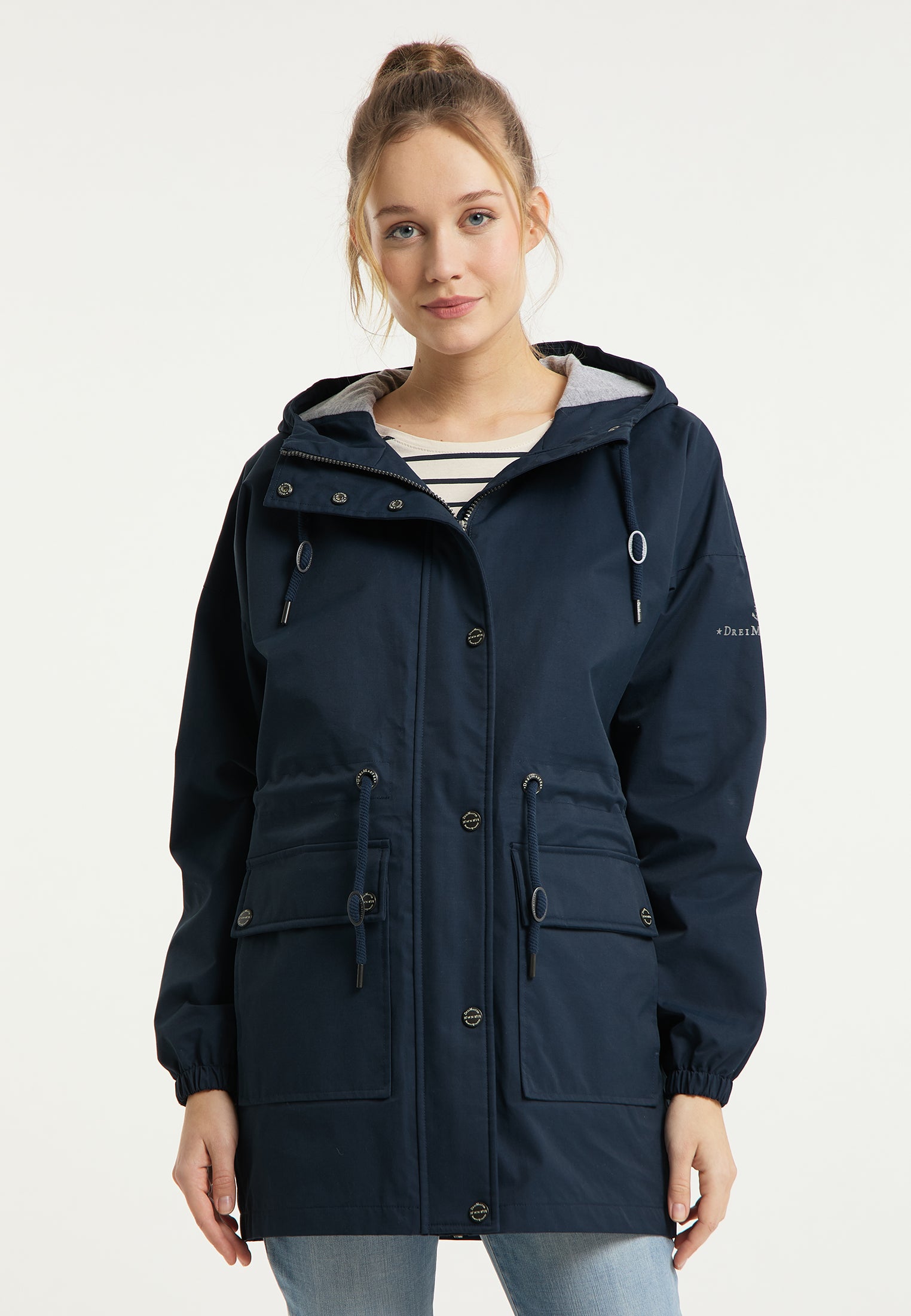 Dreimaster Maritim Women's Rain Parka