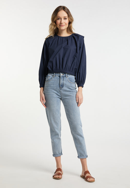 Dreimaster Vintage Damen Bluse