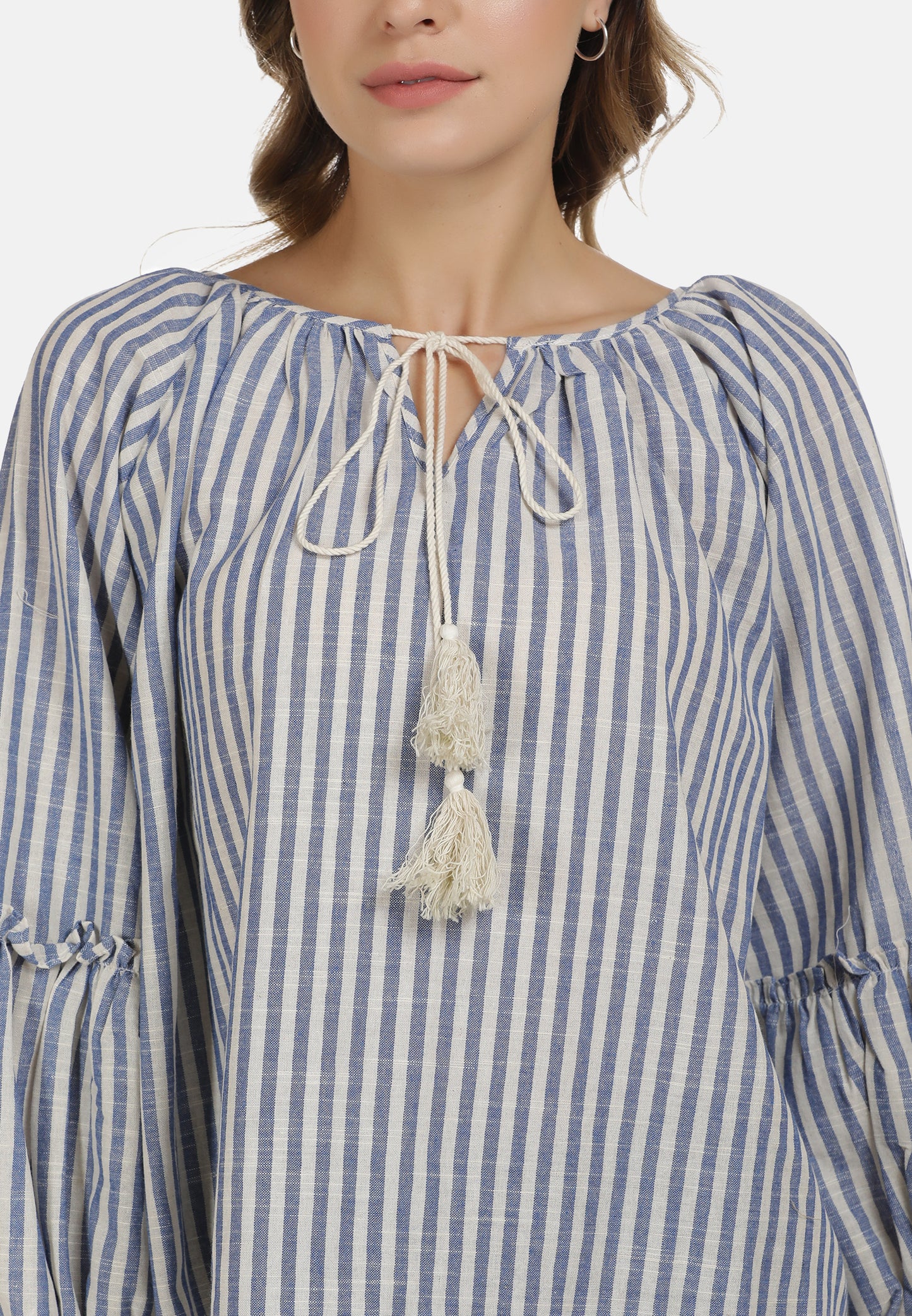 Dreimaster Vintage Damen Bluse