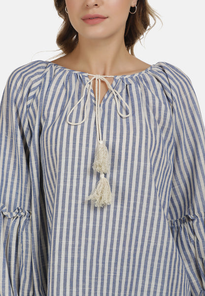 Dreimaster Vintage Damen Bluse