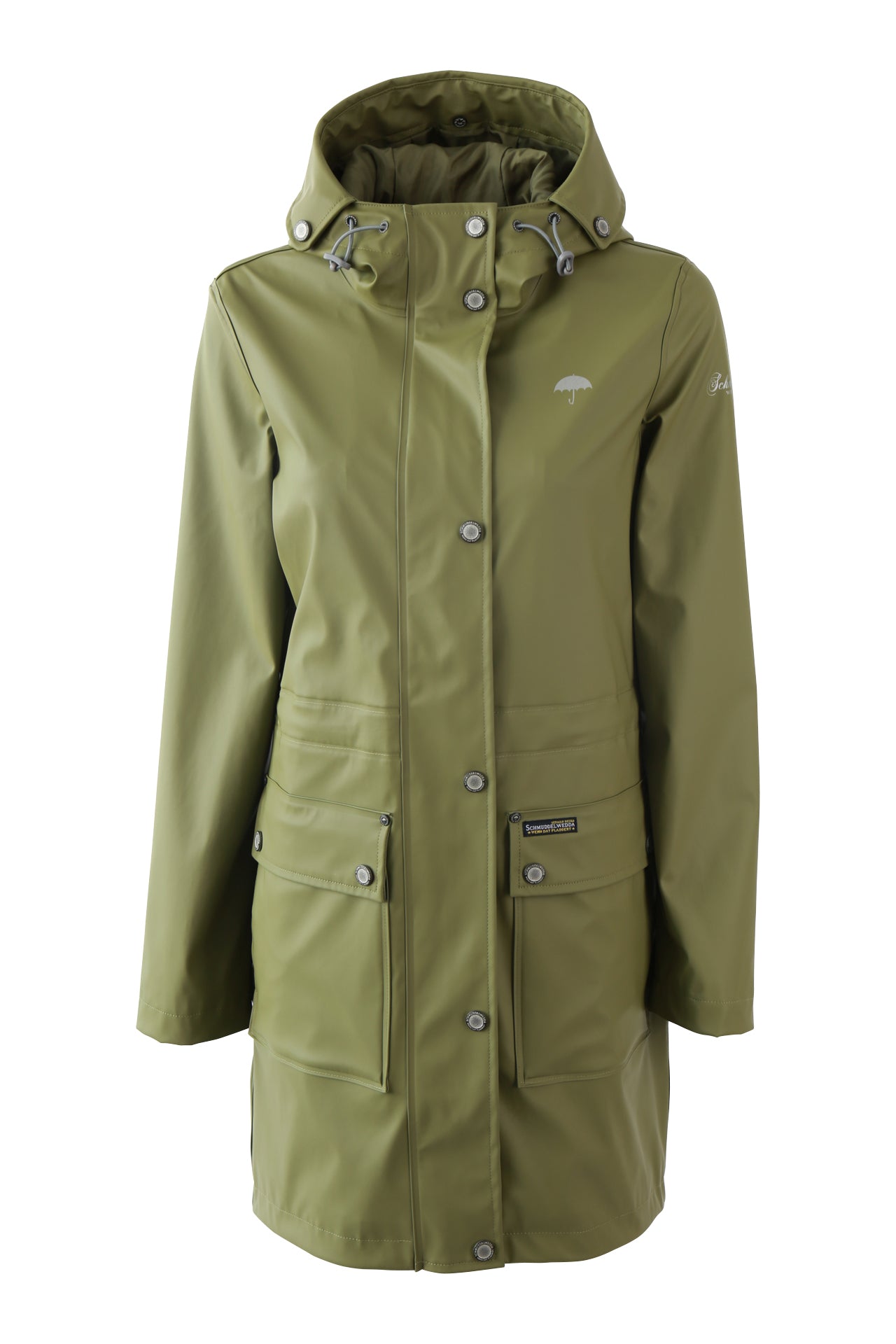 Schmuddelwedda Damen Regenmantel