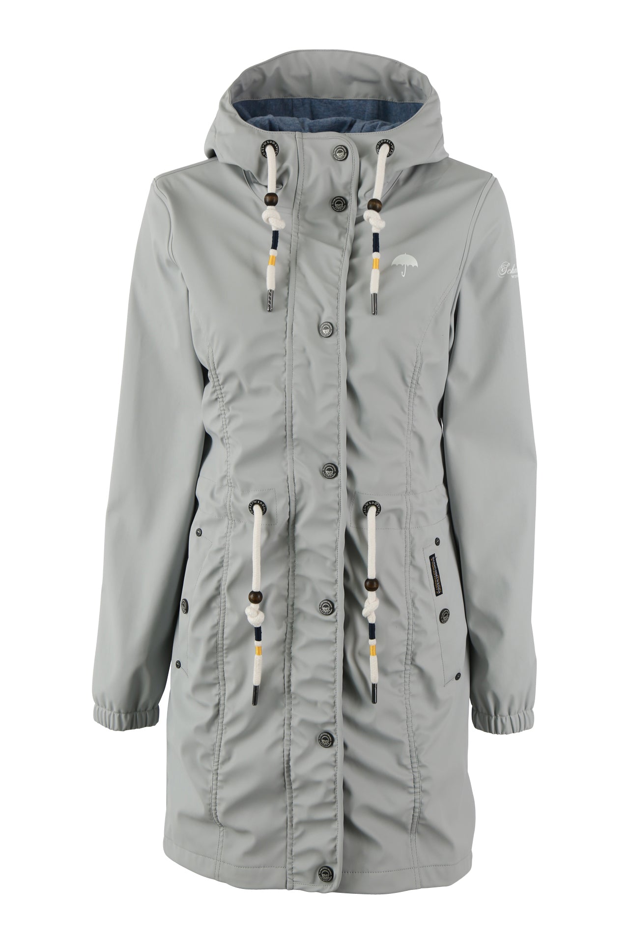 Schmuddelwedda Damen Regenmantel