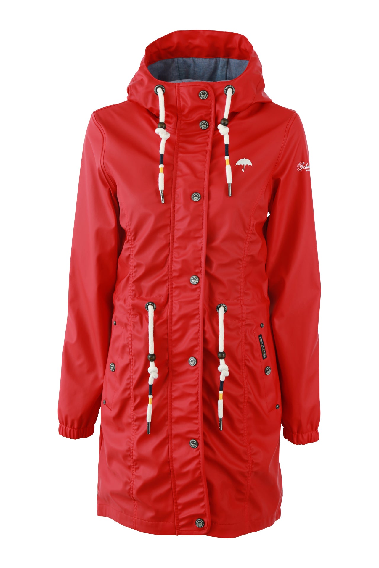 Schmuddelwedda Damen Regenmantel