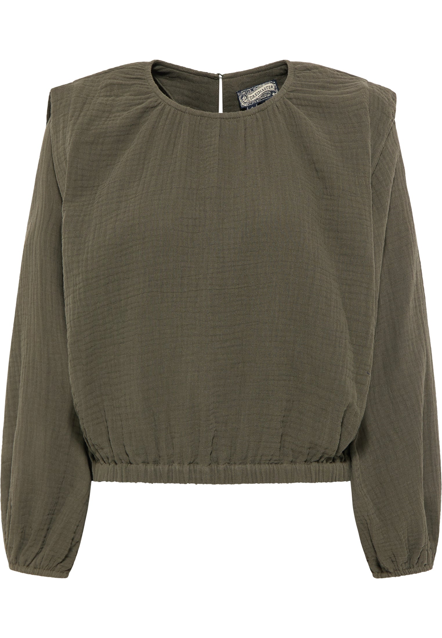 Dreimaster Vintage Damen Bluse