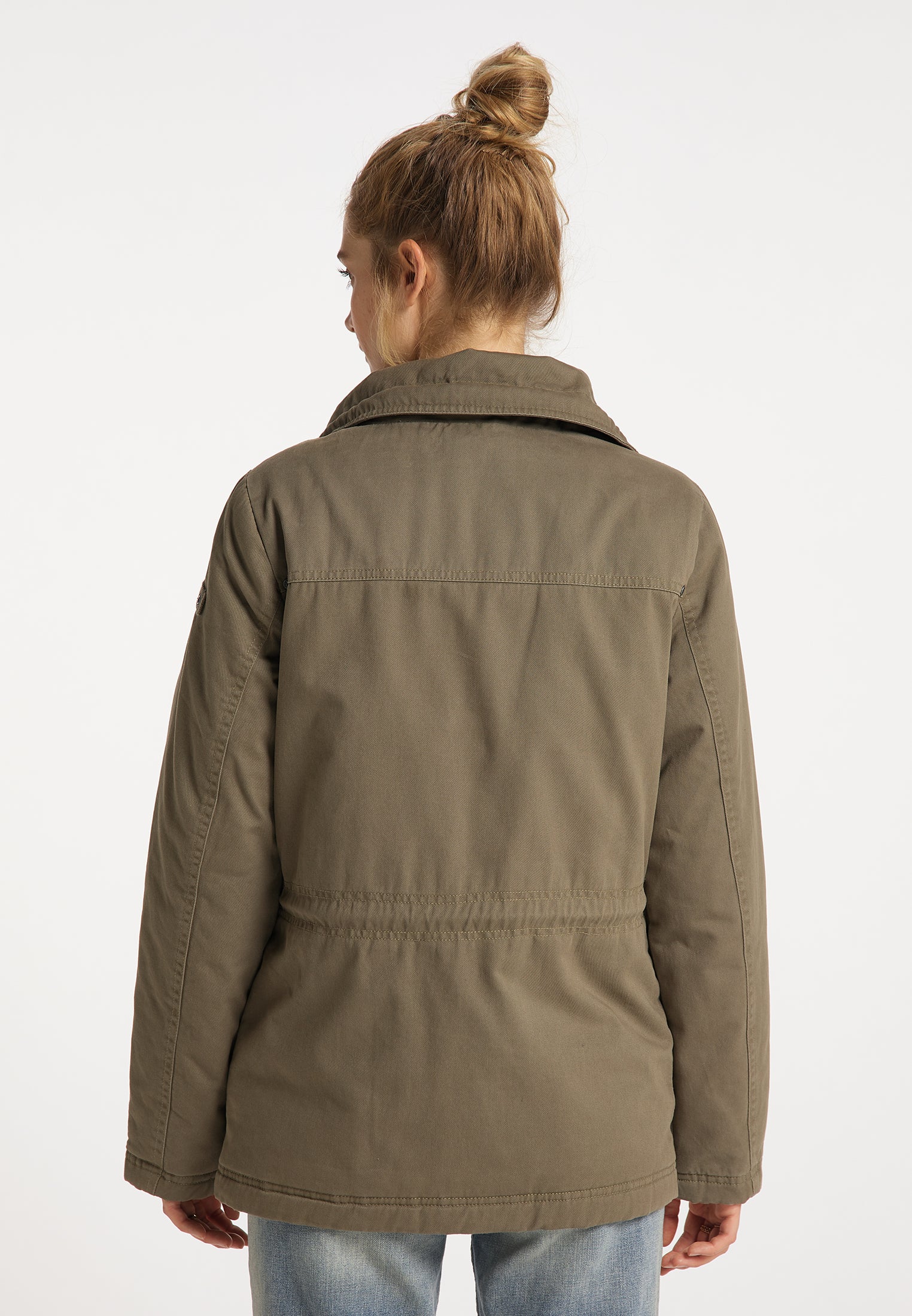 Dreimaster Vintage Damen wattierte Baumwolljacke