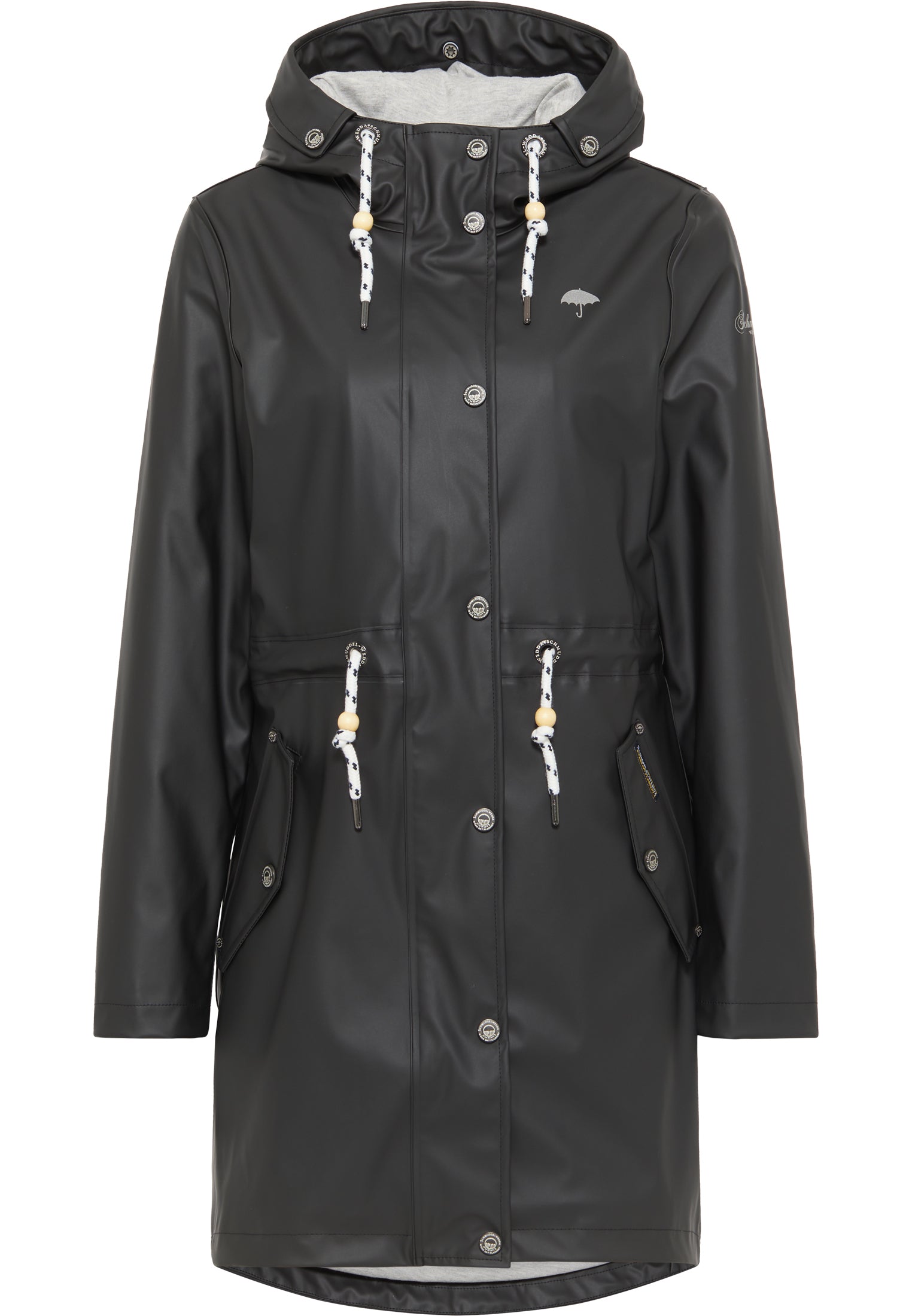 Schmuddelwedda Damen Regenmantel