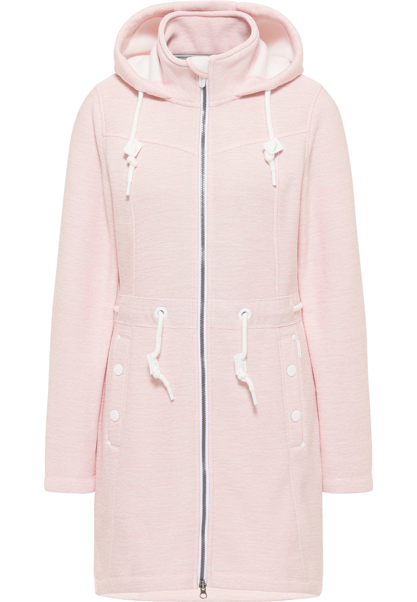 ICEBOUND Damen Strickfleece-Mantel