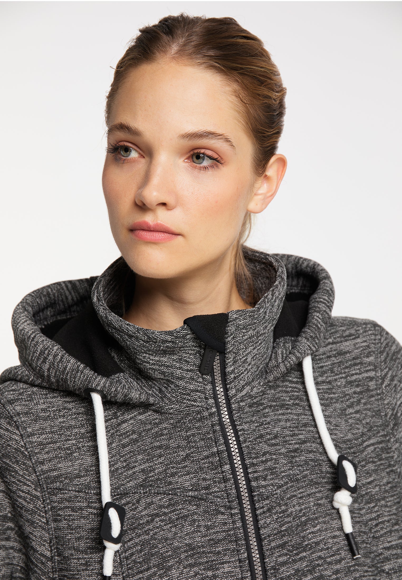 ICEBOUND Damen Strickfleece-Mantel