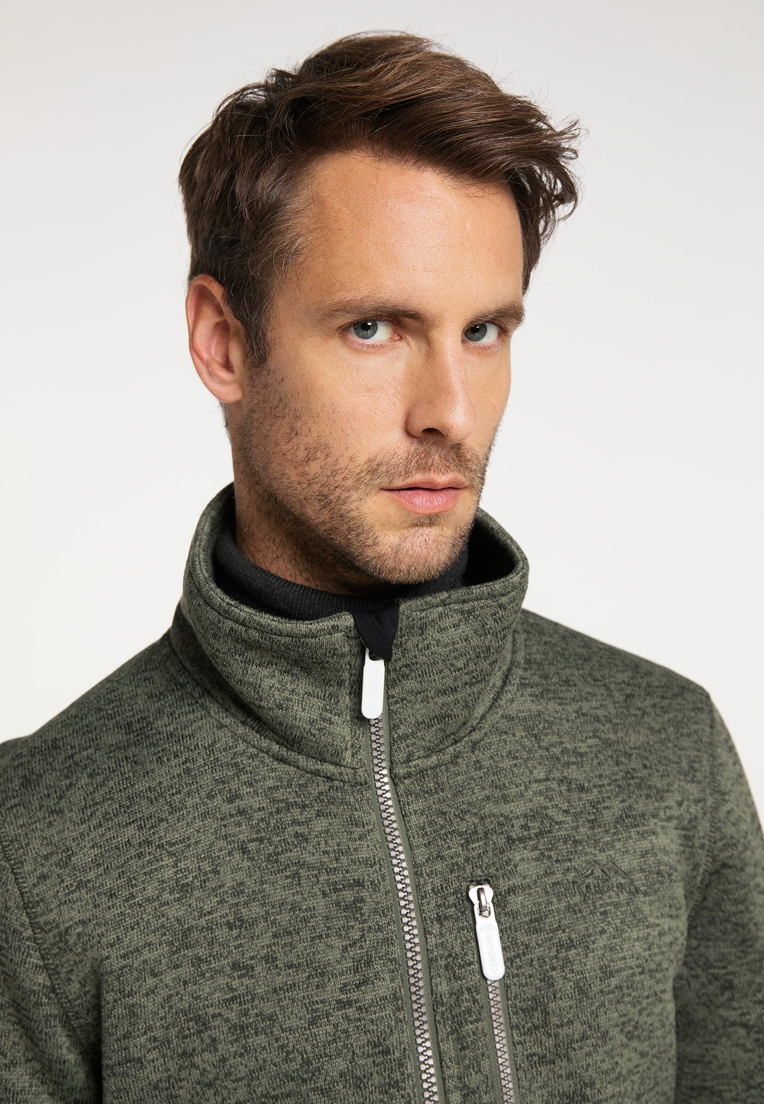 ICEBOUND Men's Knitted Fleece Jacket