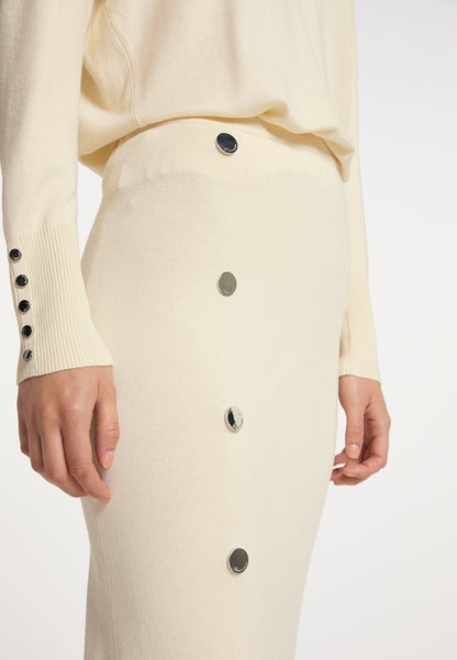 Dreimaster klassischer Damen-Strickrock