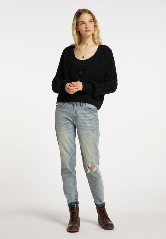 Dreimaster Vintage Damen Strickjacke