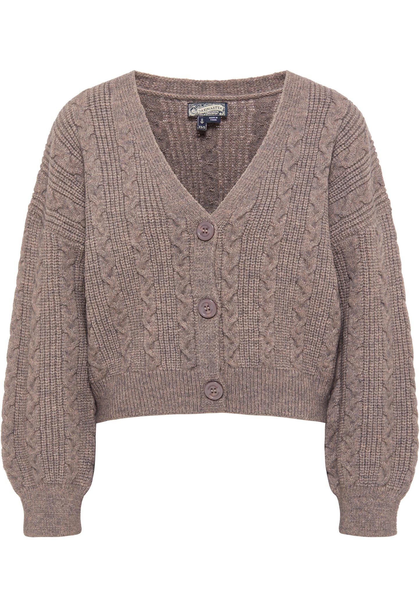 Dreimaster Vintage Damen Strickjacke