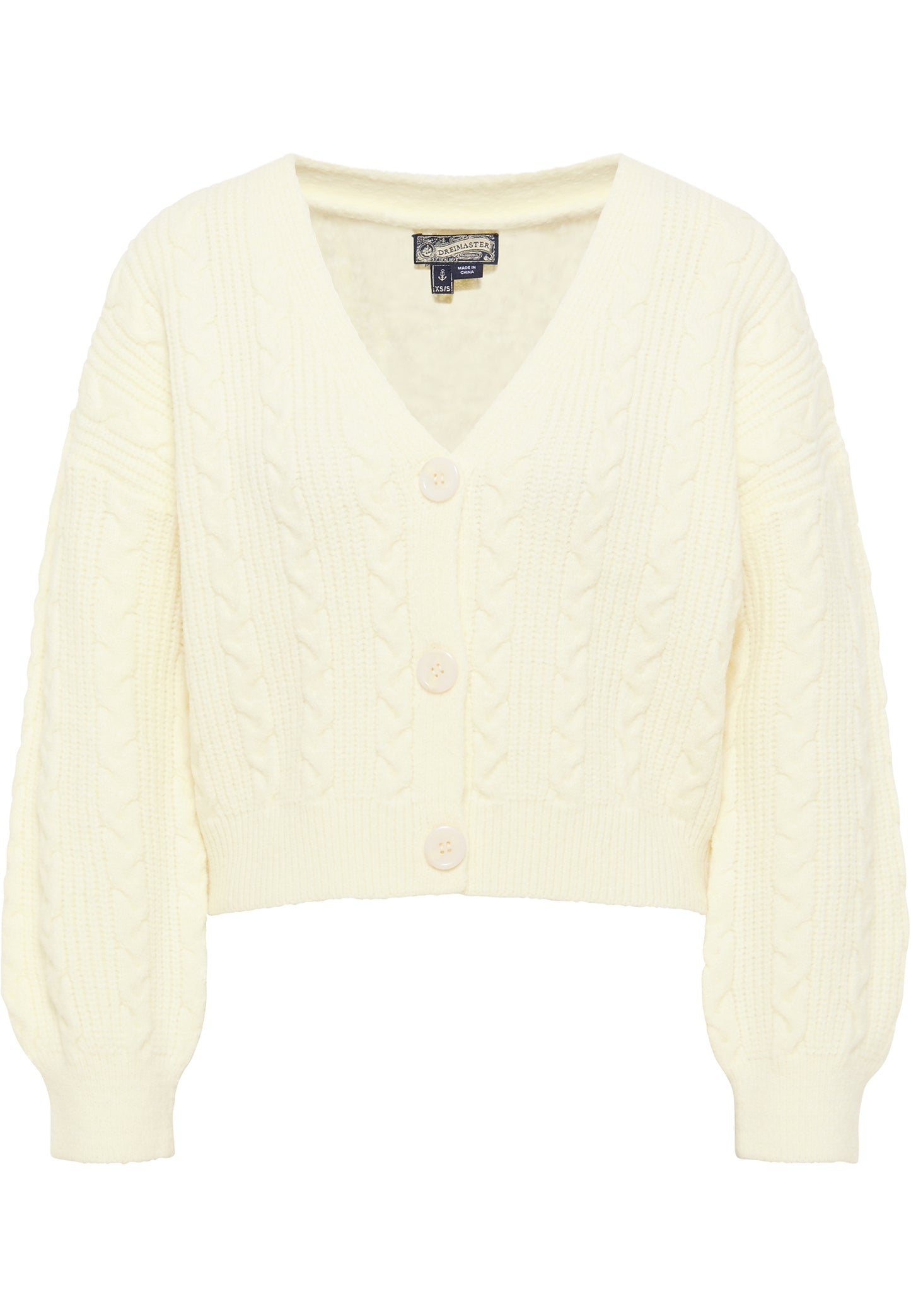 Dreimaster Vintage Damen Strickjacke