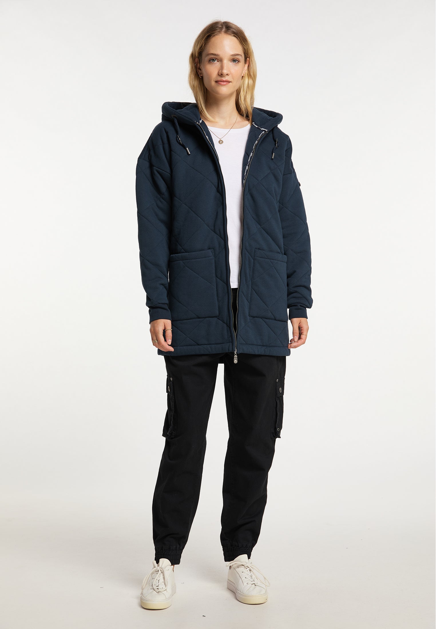 DreiMaster Vintage Women's Quilted Sweat Coat