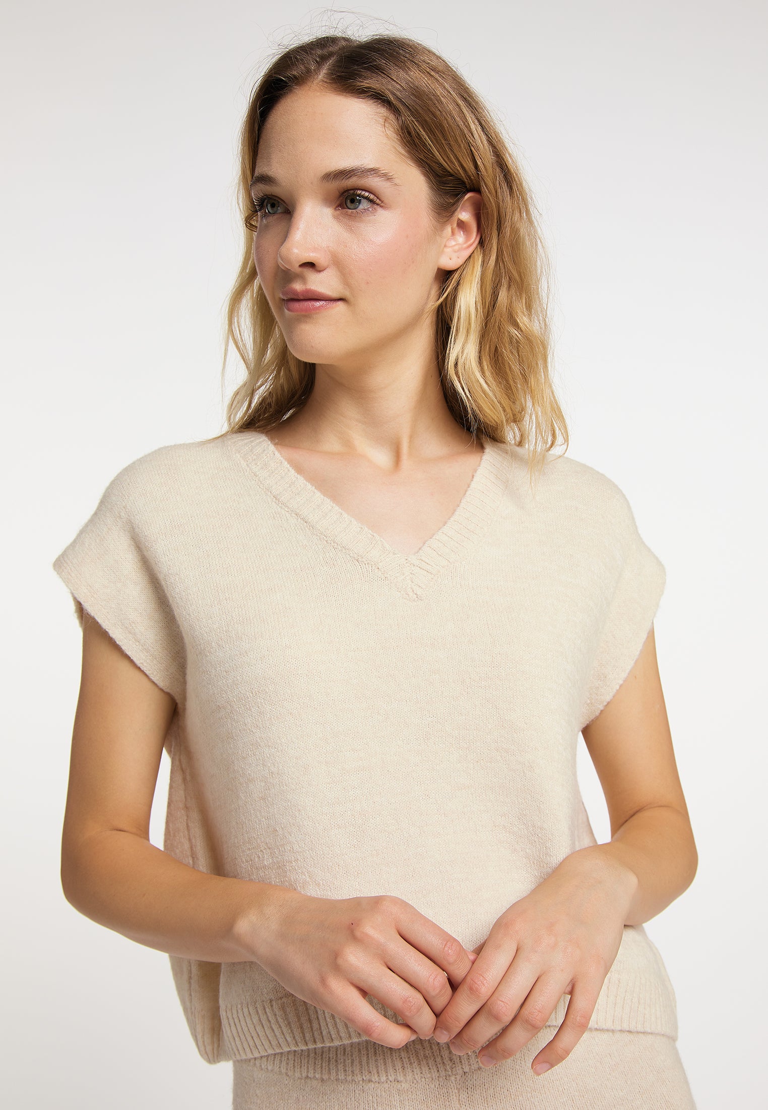 DreiMaster Vintage damska dzianinowa koszula