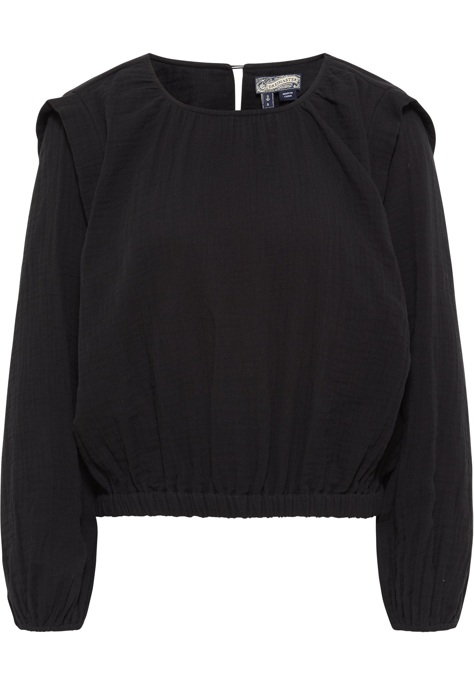 Dreimaster Vintage Damen Bluse