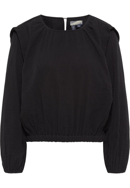 Dreimaster Vintage Damen Bluse