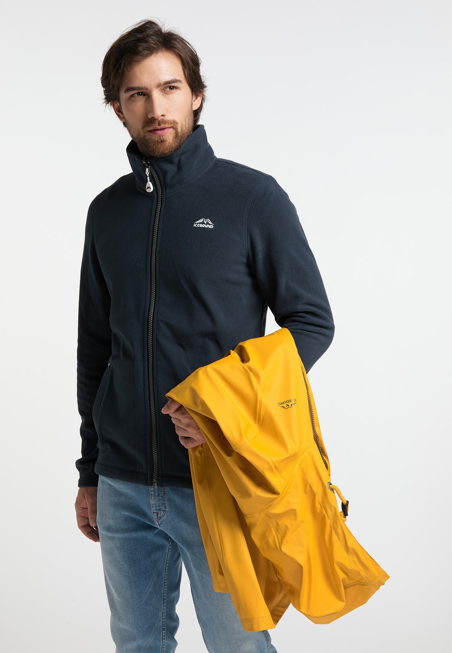 ICEBOUND Men's 3 In-1 Rain Jacket