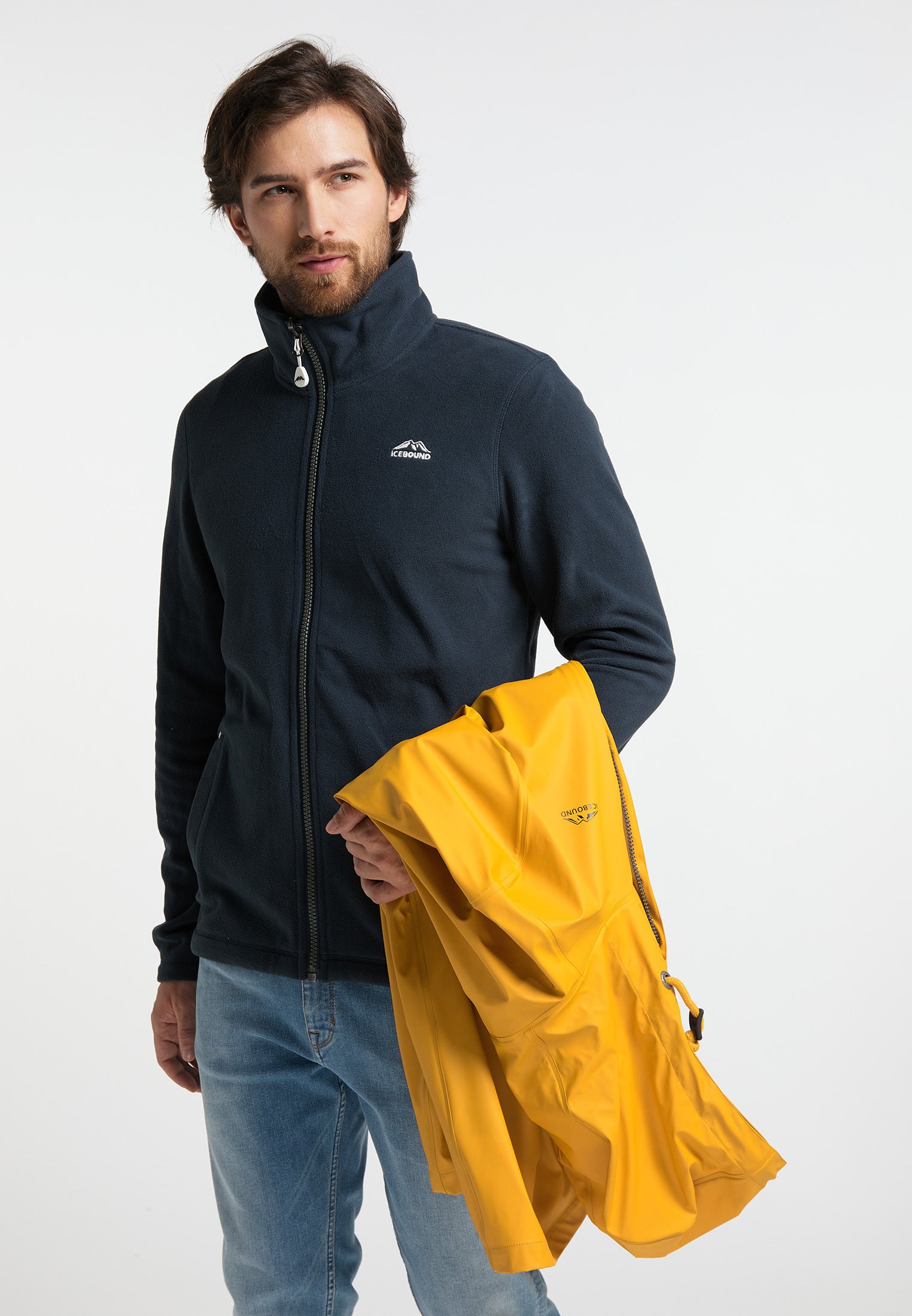 ICEBOUND Men's 3 In-1 Rain Jacket