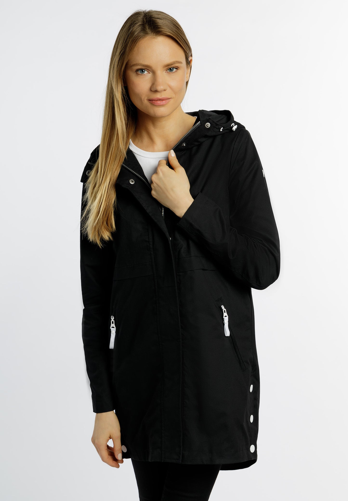 Dreimaster maritim Women's Transitional Cotton Coat