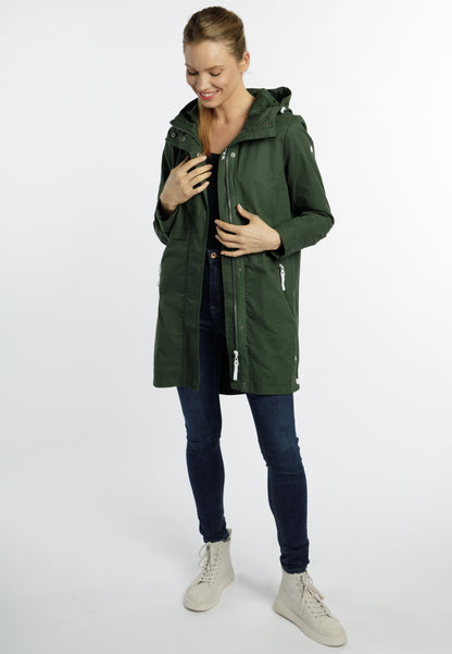 Dreimaster maritim Women's Transitional Cotton Coat