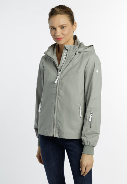 Dreimaster maritim Women's Transition Jacket Made Of Cotton