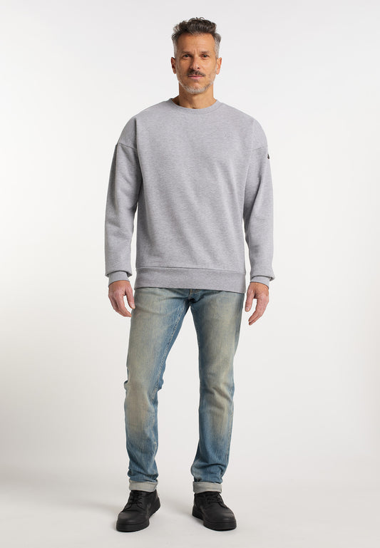 Dreimaster Vintage Herren-Sweatshirt mit Rundhalsausschnitt