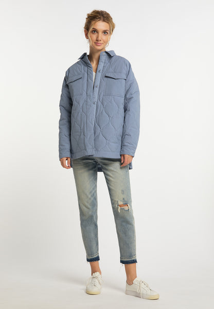 Dreimaster Vintage Damen-Overshirt aus Baumwolle