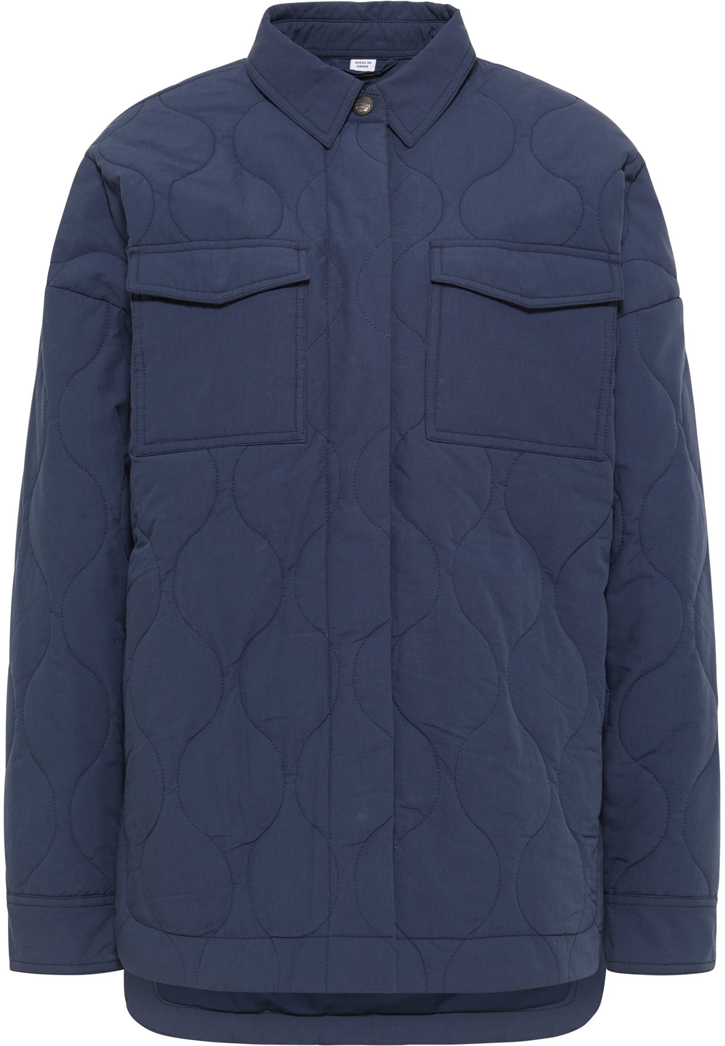 Dreimaster Vintage Damen-Overshirt aus Baumwolle