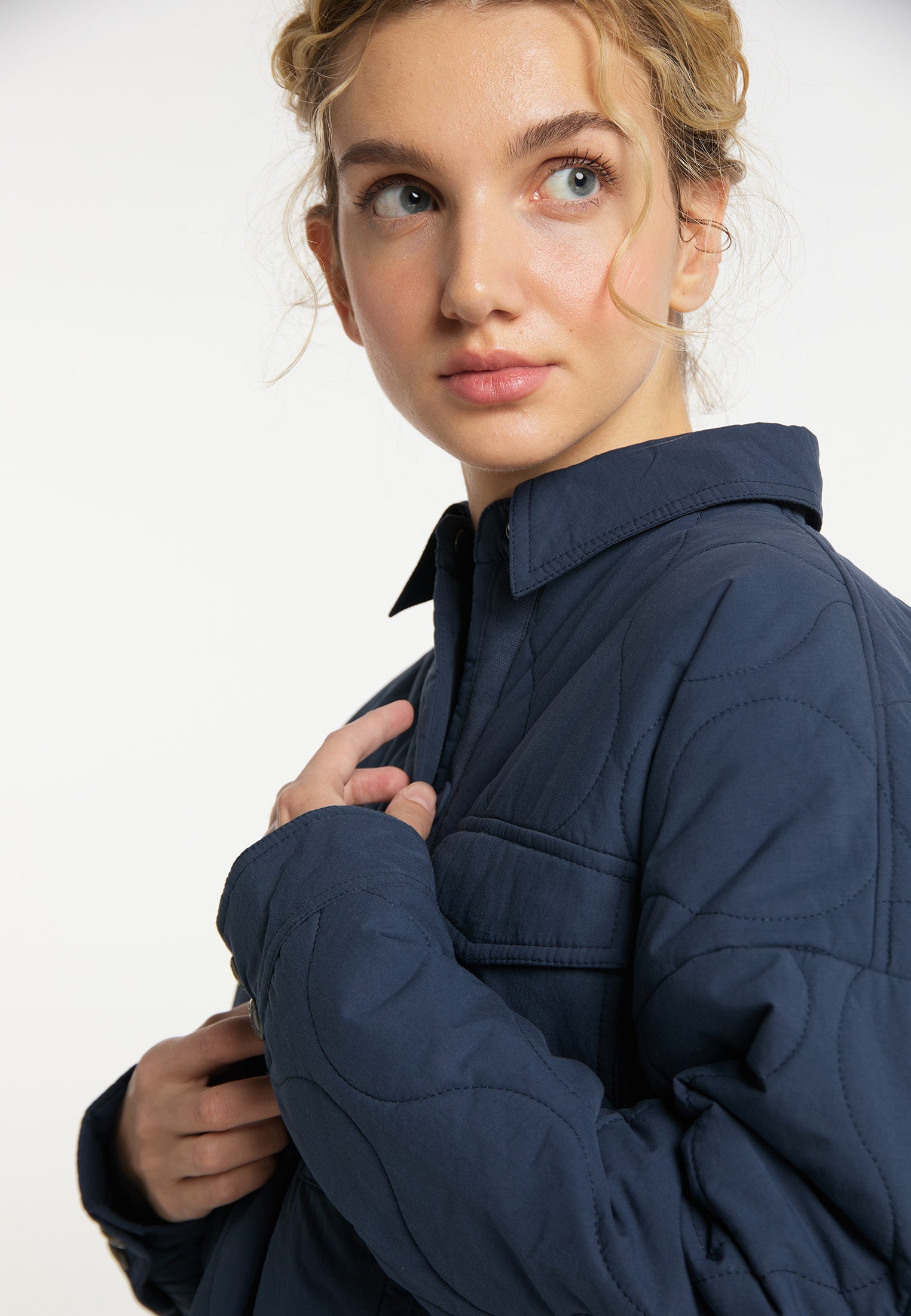 Dreimaster Vintage Damen-Overshirt aus Baumwolle