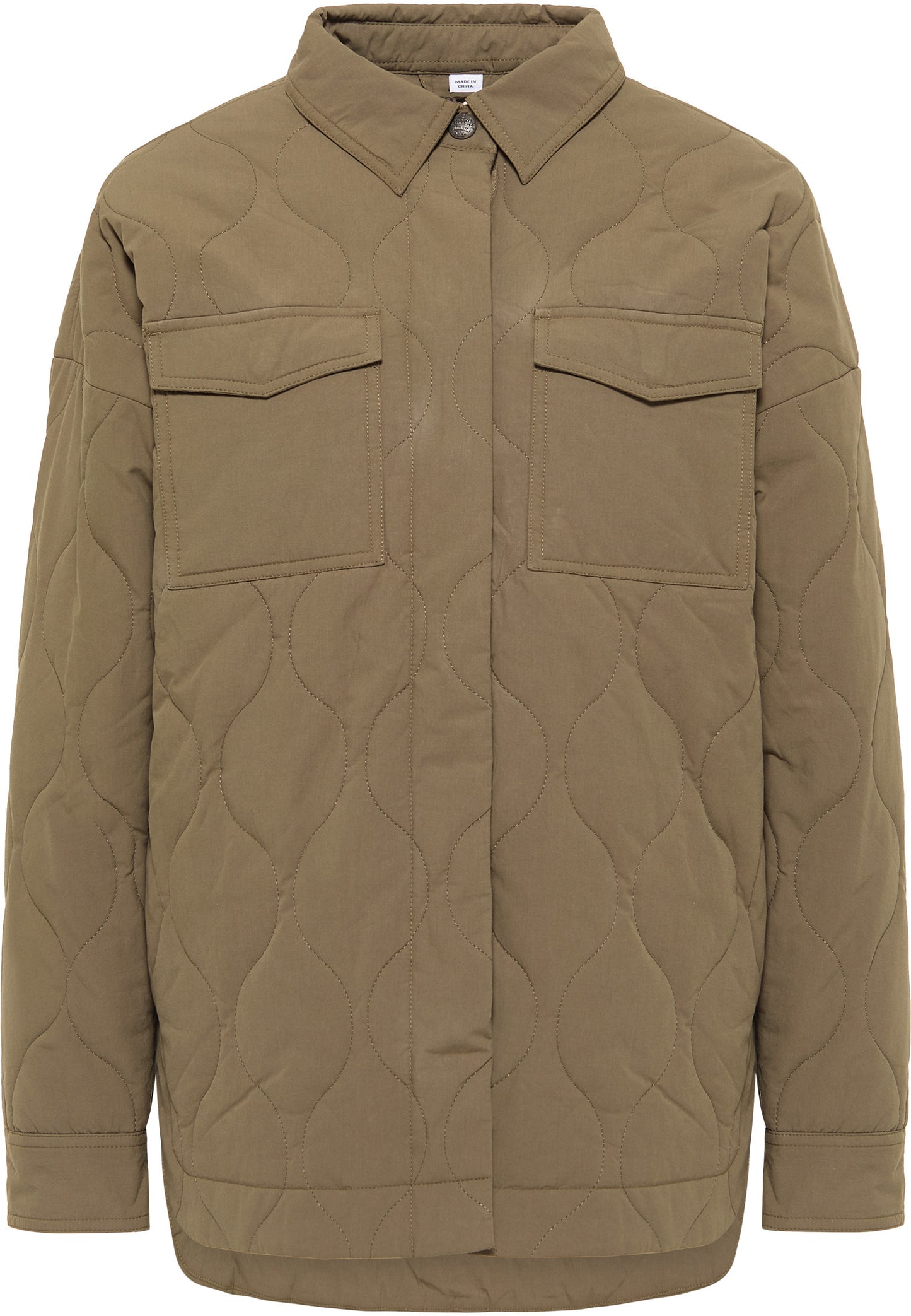 Dreimaster Vintage Damen-Overshirt aus Baumwolle