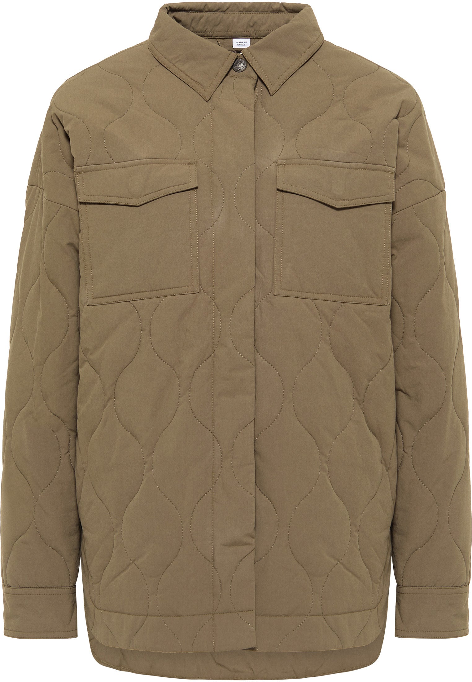 Dreimaster Vintage Damen-Overshirt aus Baumwolle