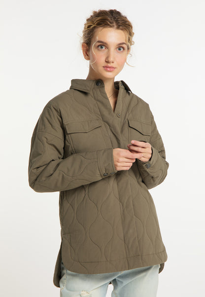 Dreimaster Vintage Damen-Overshirt aus Baumwolle