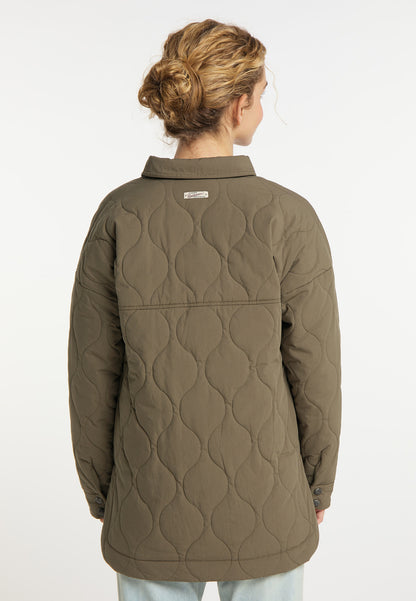 Dreimaster Vintage Damen-Overshirt aus Baumwolle