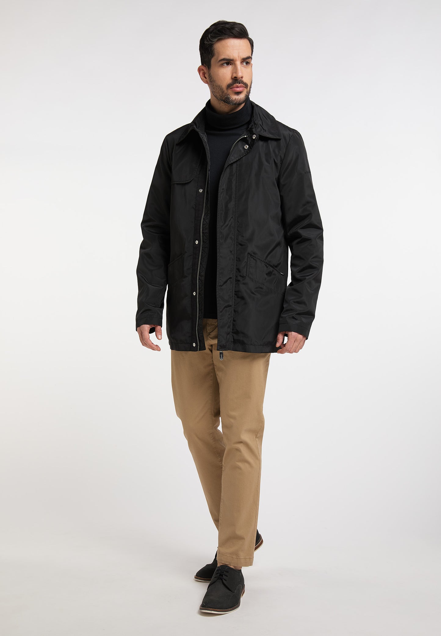 DreiMaster Klassik Men's Short Transitional Coat
